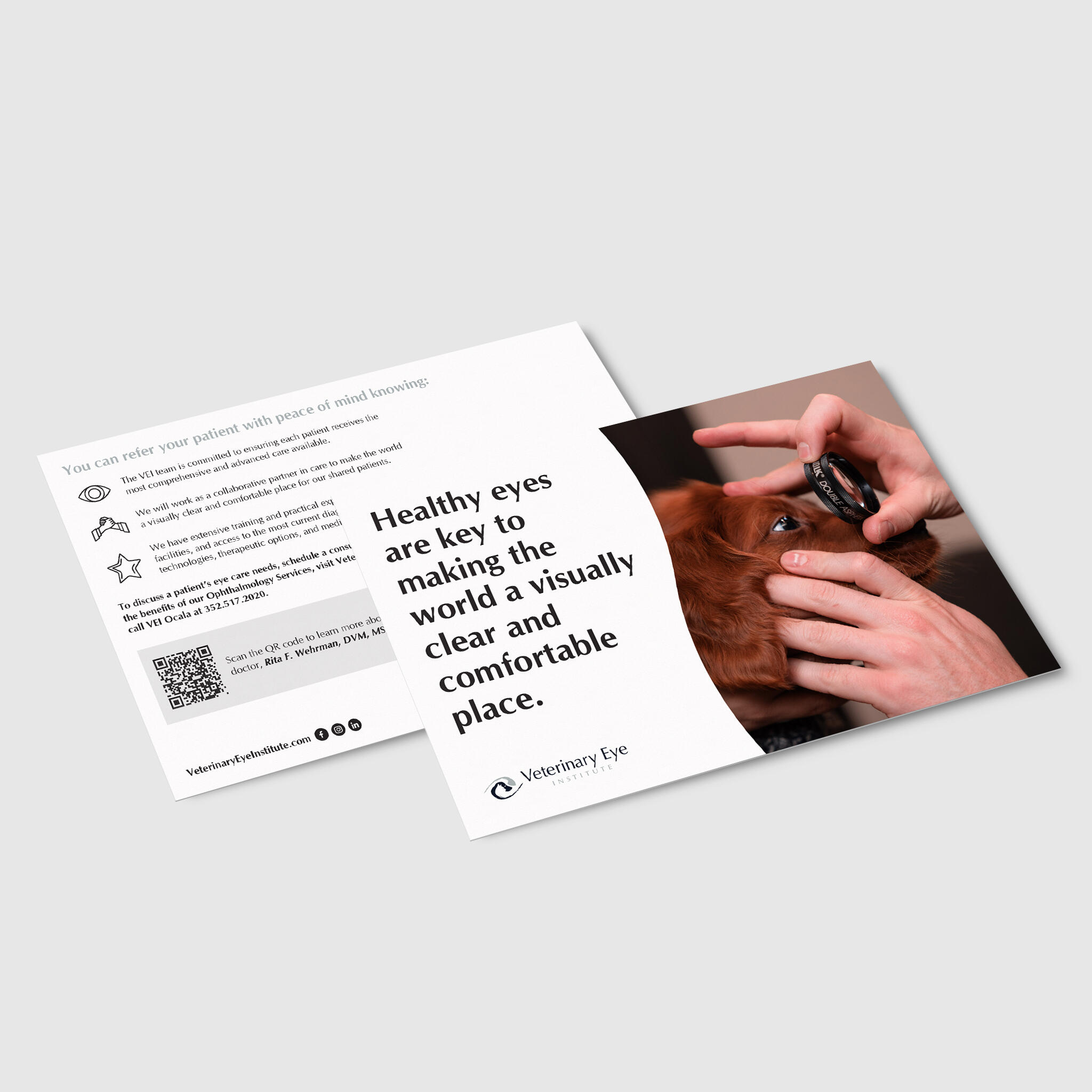 VEI - Practice Information Postcard